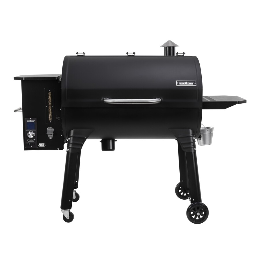 Camp Chef Smokepro Sgx 36 Wifi Pellet Grill Black 1236 Sq In Black Pellet Grill In The Pellet Grills Department At Lowes Com