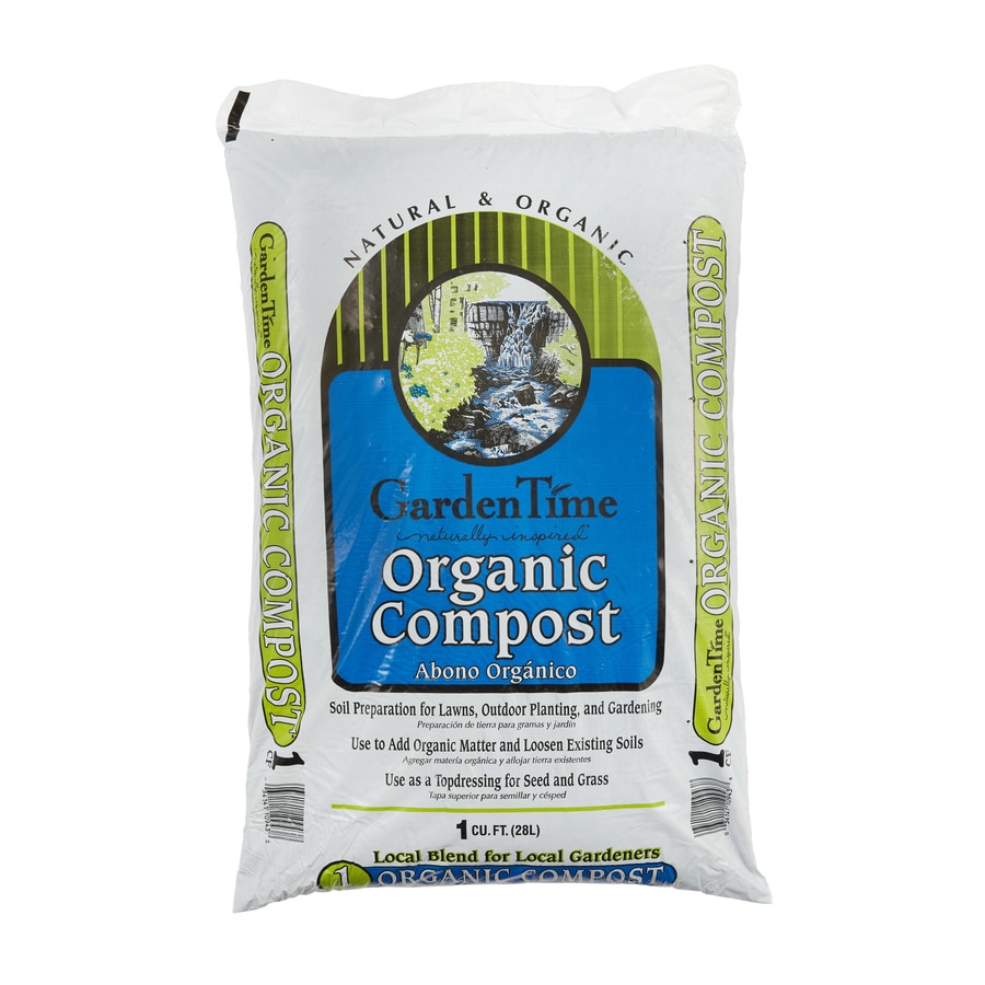 Garden Time 1cu ft Organic Composted Planting Mix in the Soil