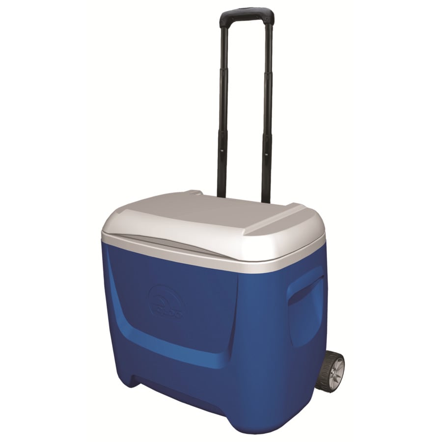 Igloo 28Quart Wheeled Insulated Cart Cooler at