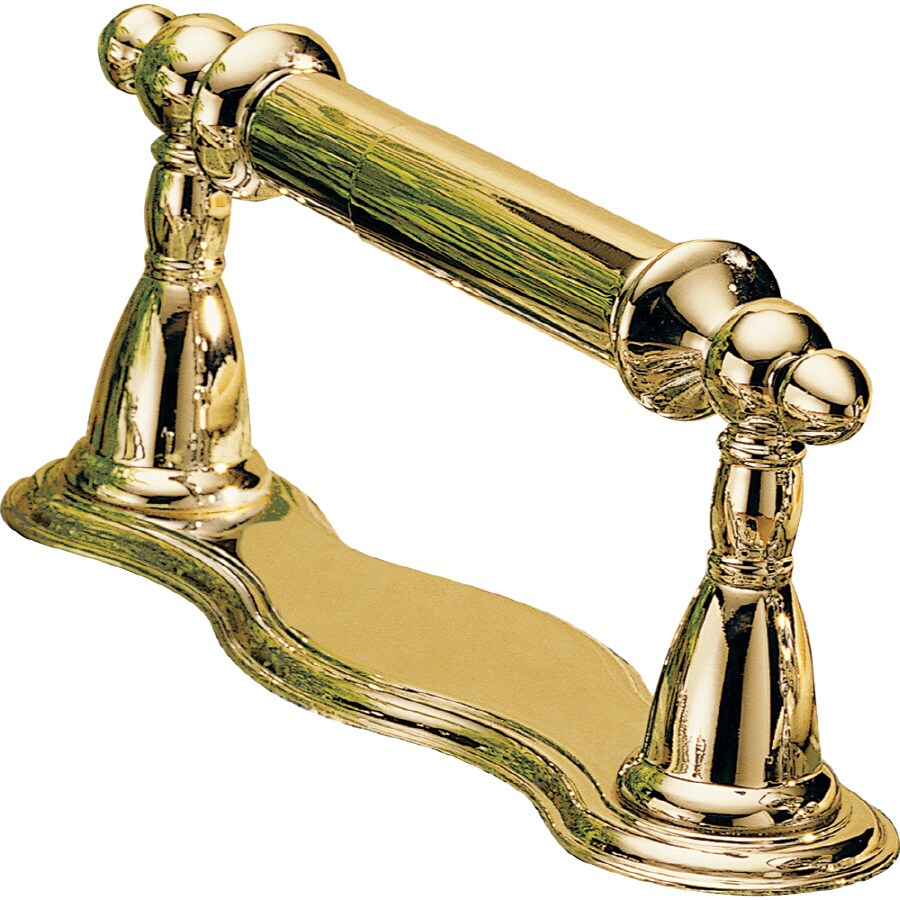 shop-delta-victorian-polished-brass-surface-mount-toilet-paper-holder