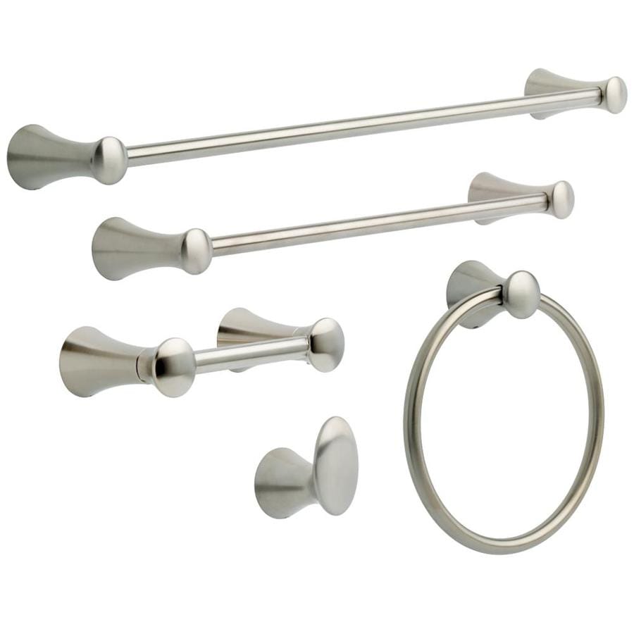 Delta Lahara 1-hook Brilliance Stainless Steel Towel Hook In The Towel 