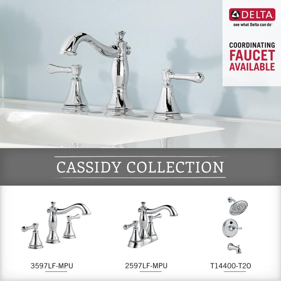 Delta Cassidy 24in Chrome Wall Mount Single Towel Bar