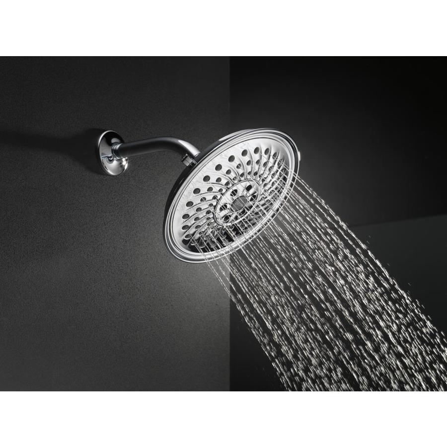 Delta Chrome 3Spray Rain Shower Head in the Shower Heads department at