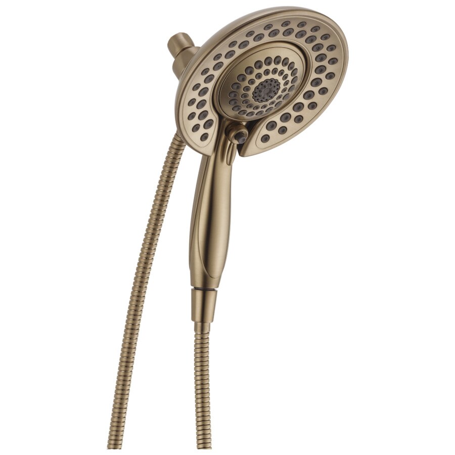 Delta Champagne Bronze 5Spray Dual Shower Head in the Shower Heads