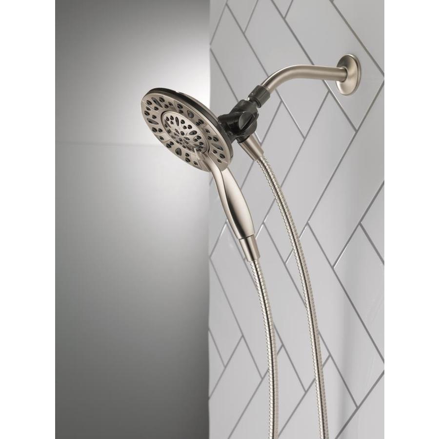 Delta Universal Showering Components Satin Nickel 4Spray Dual Shower