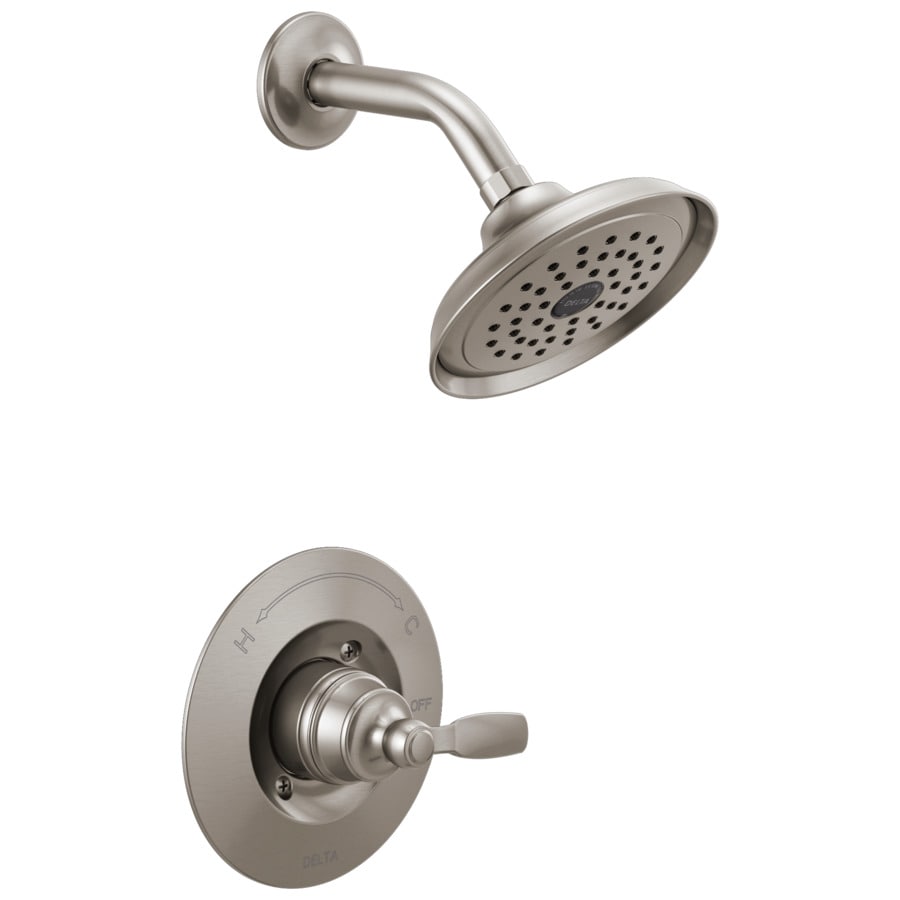 Delta Woodhurst Stainless 1handle Shower Faucet in the Shower Faucets