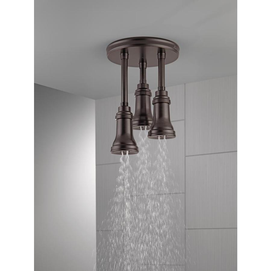 delta rain shower head extension