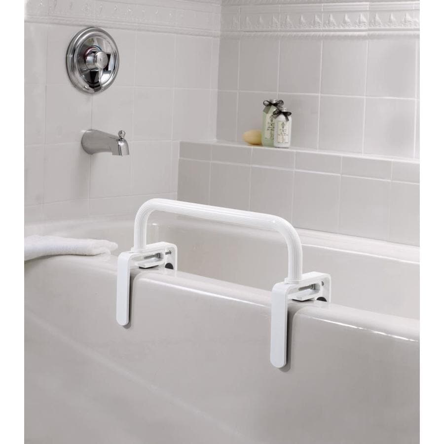 Moen Glacier Tub Grip in the Grab Bars department at