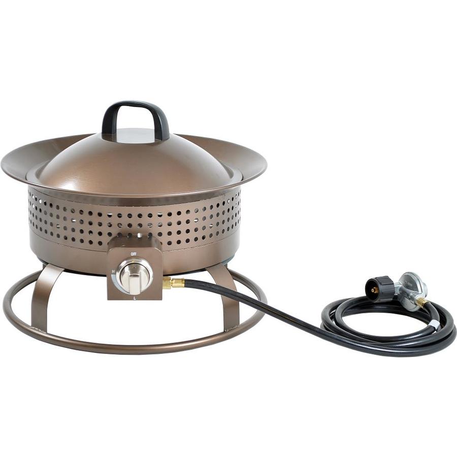 Bond Bond Signature 18.5in W 54000BTU Bronze Portable Steel Fire Pit