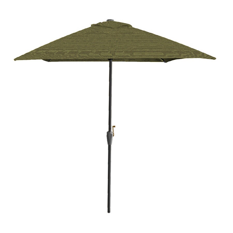 Sunbrella 6 5 X 9 8 Sunbrella 174 Murray Palm Rectangular Patio Umbrella At Lowes Com