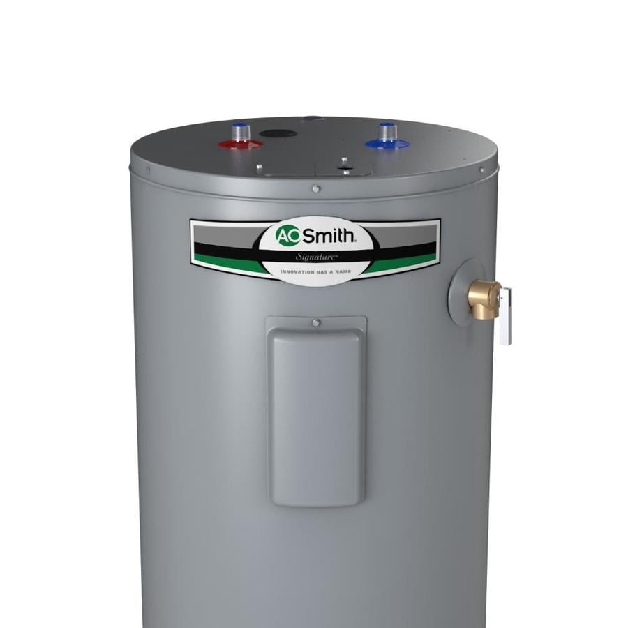 A.O. Smith Signature 50Gallon Tall 6year Limited 4500Watt Double