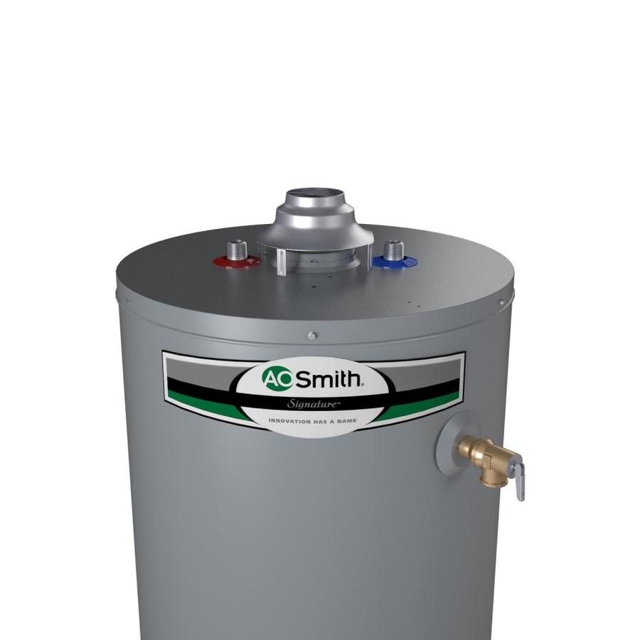 Ao Smith Signature 40 Gallon Tall 6 Year Limited 40000 Btu Natural Gasliquid Propane Water 