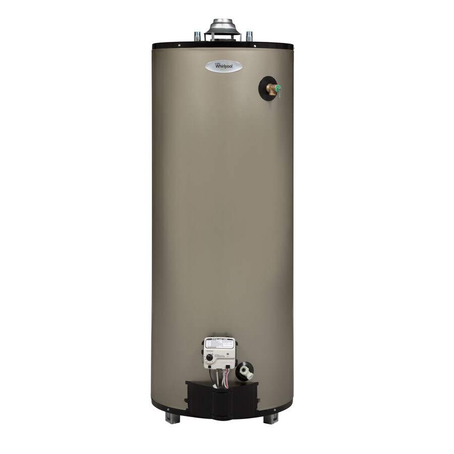 Shop Whirlpool 50 Gallon 12 Year Limited Tall Natural Gas Water Heater 