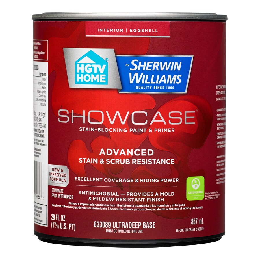 HGTV HOME By Sherwin-Williams Showcase Ultra Deep Eggshell Tint Base ...