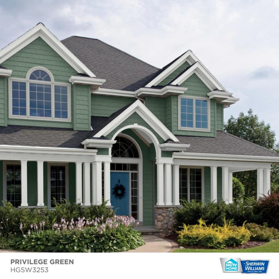 HGTV HOME By Sherwin-Williams Everlast Satin Exterior Tintable Paint (5 ...