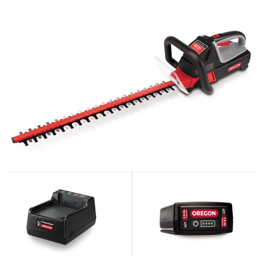 Shop Oregon 40Volt Max 24in Dual Cordless Hedge Trimmer at