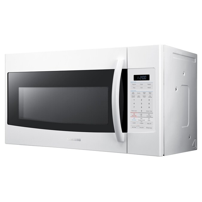 Samsung 1.9-cu ft Over-the-Range Microwave with Sensor Cooking (White