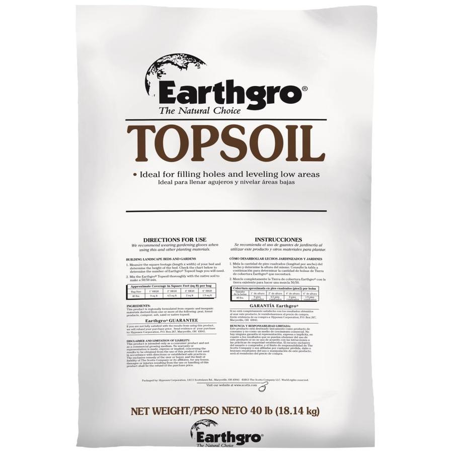 Shop Earthgro 40-lb Top Soil At Lowes.com