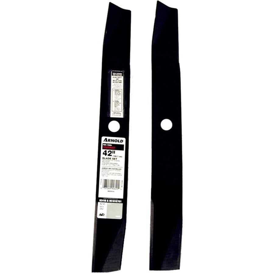 Murray 2-Pack 42-in Bagging Riding Lawn Mower Blades in the Lawn Mower Blades department at 