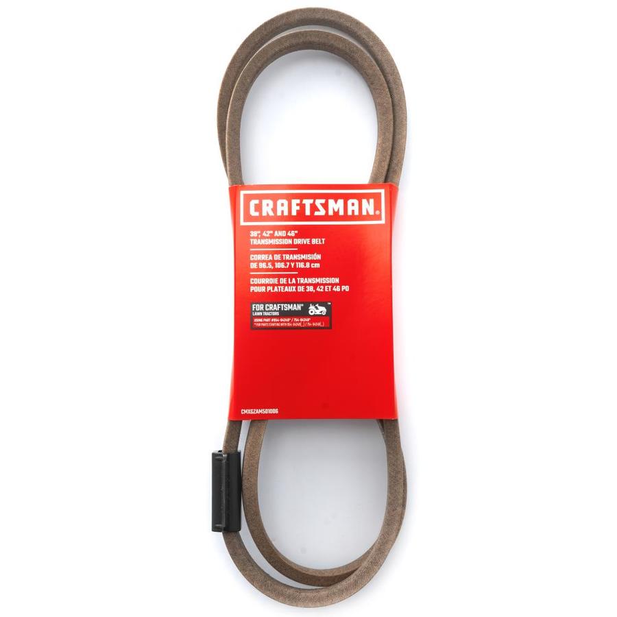 CRAFTSMAN Multiple Sizes Drive Belt for Riding Mower/Tractors (4-in W x