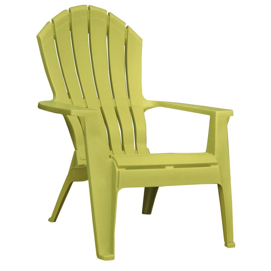 Adams Mfg Corp Green Resin Stackable Patio Adirondack Chair In The Patio Chairs Department At Lowes Com