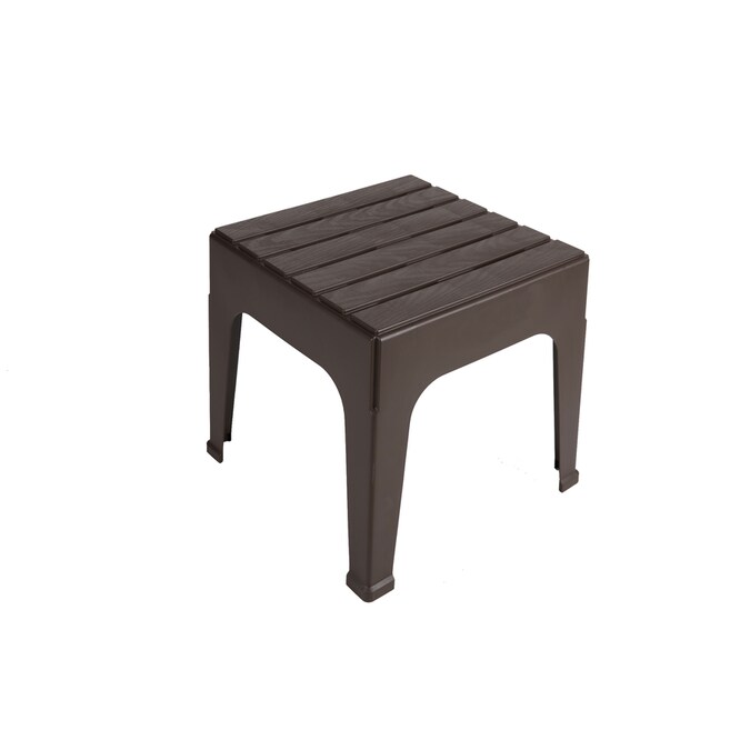 Adams Manufacturing Big Easy Square Outdoor End Table 18.9 