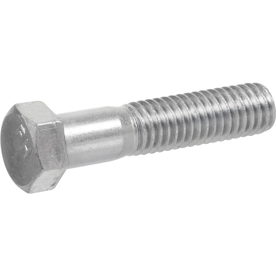 Hillman 58 In X 6 In Zinc Plated Coarse Thread Hex Bolt In The Hex Bolts Department At