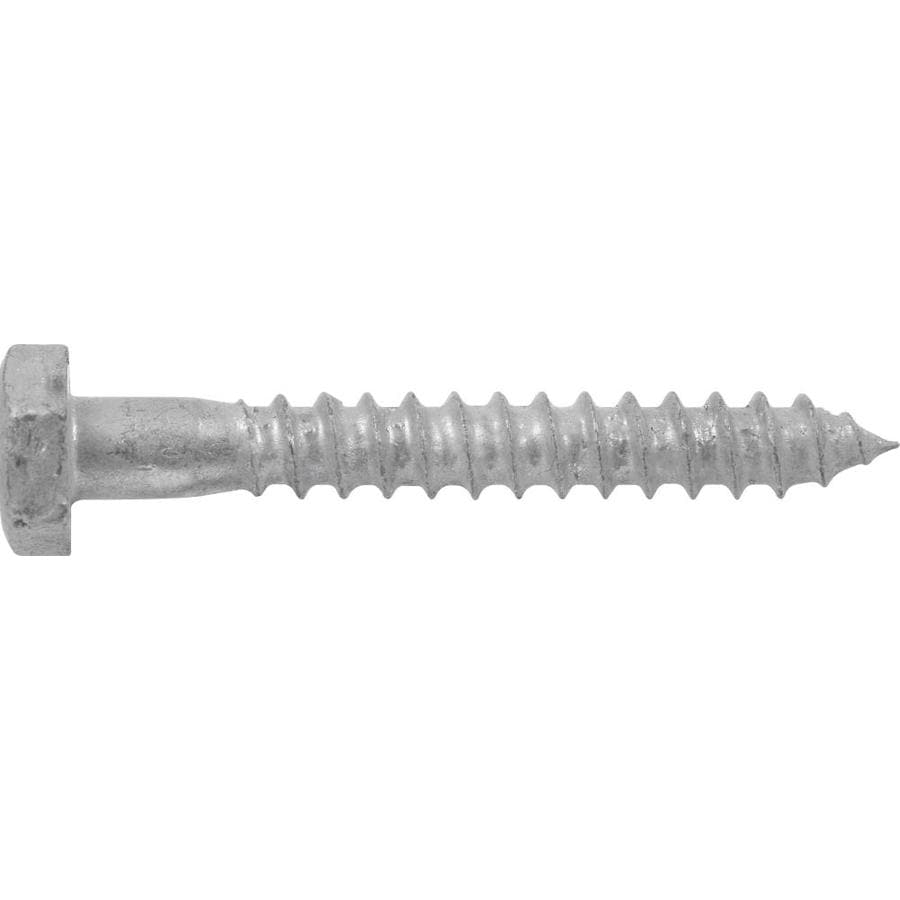 3//8 x 12-Inch The Hillman Group 812085 Hot Dipped Galavanized Hex Lag Screw 50-Pack