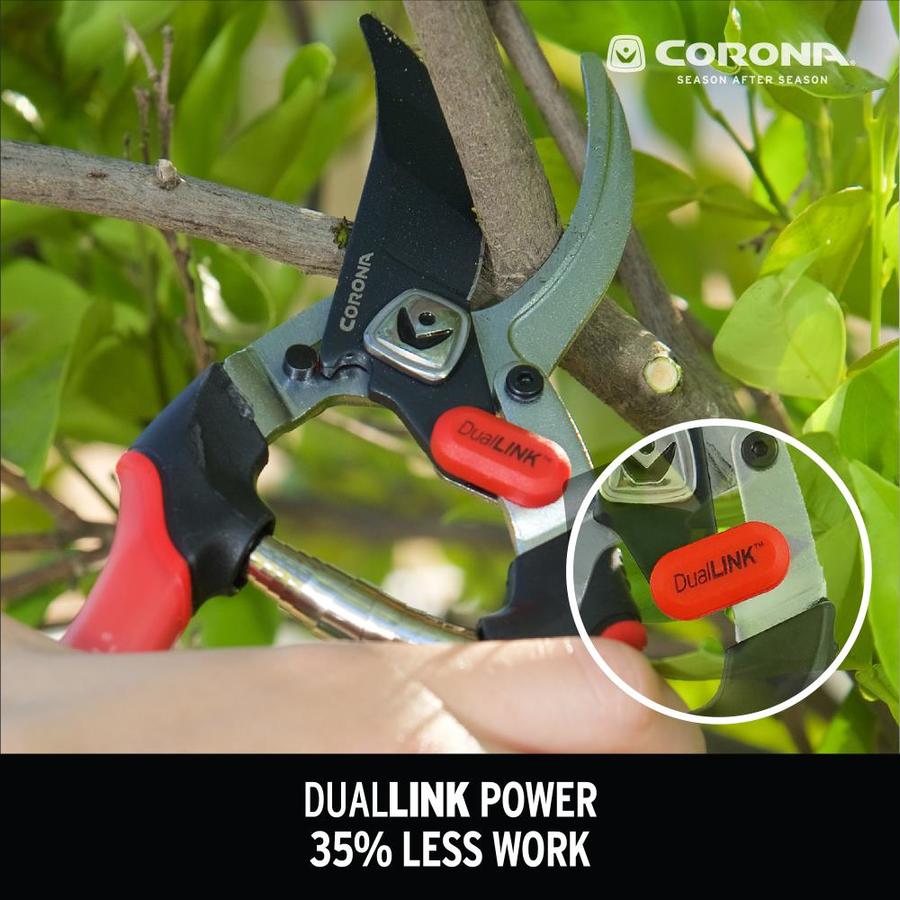 Corona DualLINK Carbon Steel Compound Bypass Hand Pruner with Standard