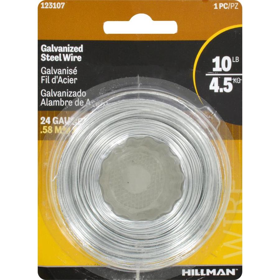 Hillman 24 Gauge Galvanized Steel Wire 250 Ft In The Picture Hangers