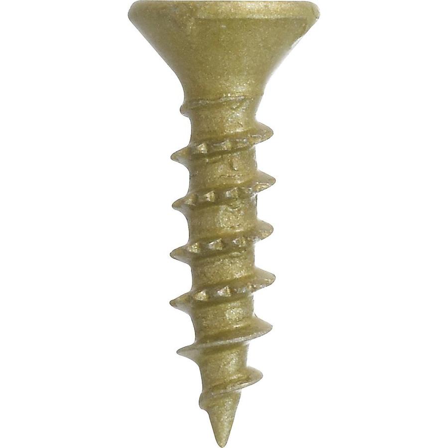 50 Piece Power Pro 116781 Multi-Material Screws Bronze