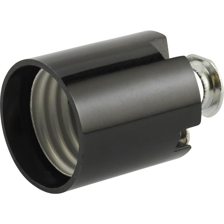 Hillman Black Lamp Socket in the Light Sockets department at