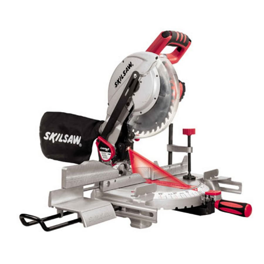 SKIL 12-in 15-Amp Worm Drive Dual Bevel Sliding Compound Miter Saw (Corded) 