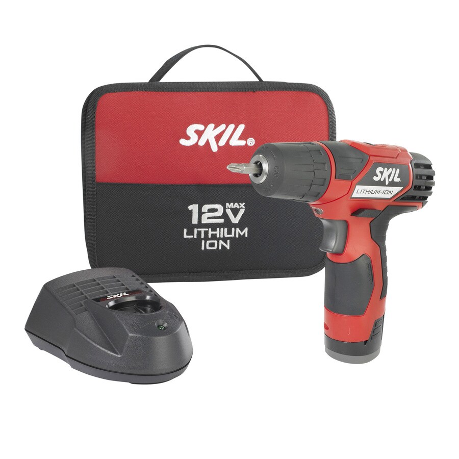 SKIL 12Volt Max 3/8in Cordless Drill (Charger Included and 1Battery