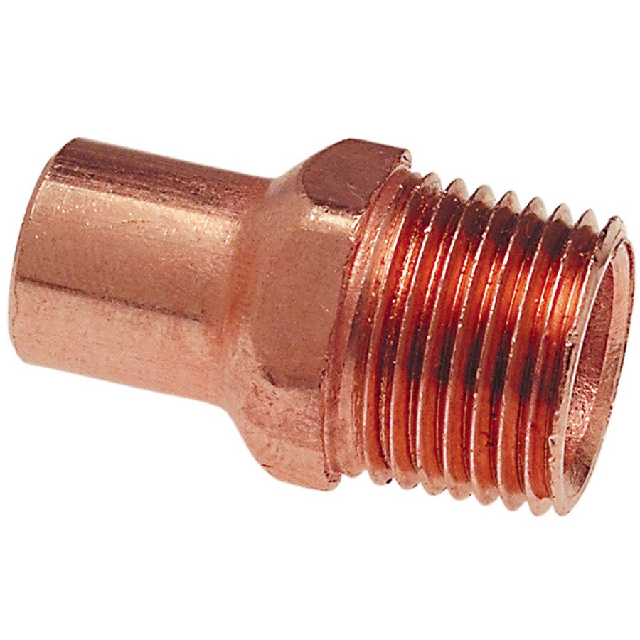 Nibco 1 In Copper Threaded Adapter Fittings In The Copper