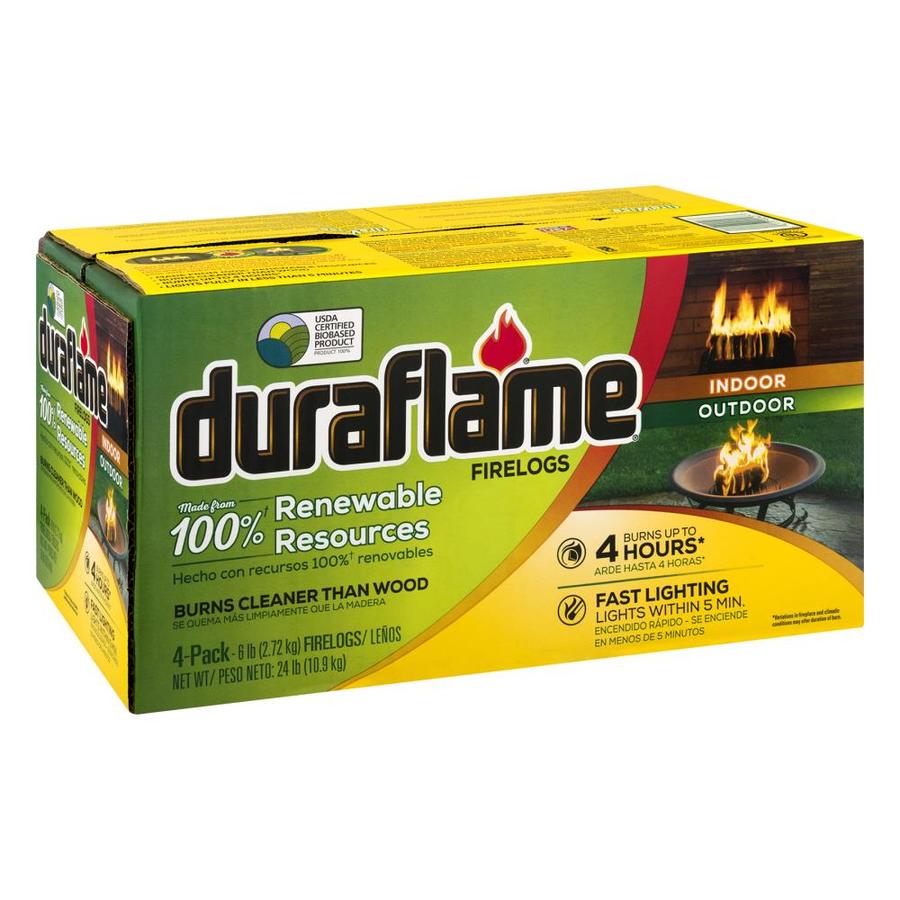 Instant Fire With No Mess or Fuss Flamecube Renewable Firelog Pack of 15