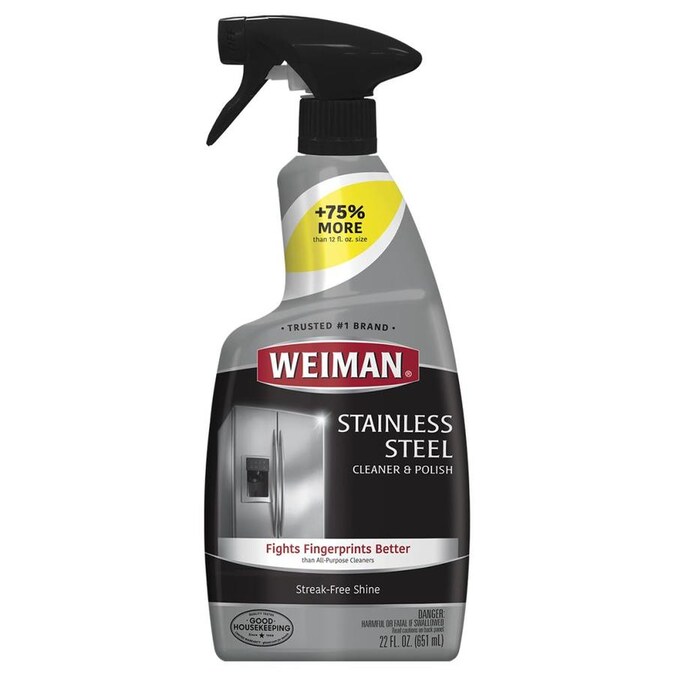 Weiman Products 22-fl oz Stainless Steel Cleaner in the ...