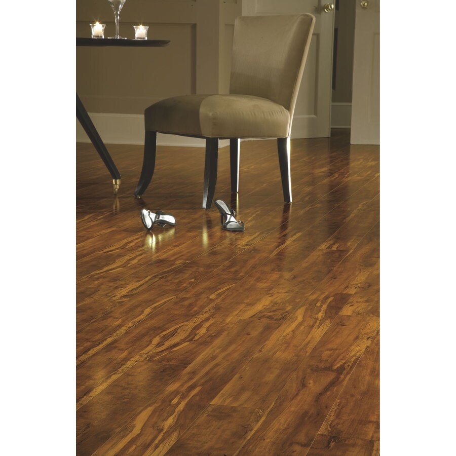 Armstrong 492 In W X 398 Ft L Apple High Gloss Laminate Wood Planks In The Laminate Flooring 2052