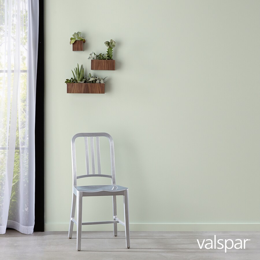 Valspar Sparkling Sage 50053b Interior Paint Sample (Half Pint) in the