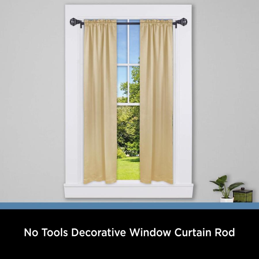 decorative window rods