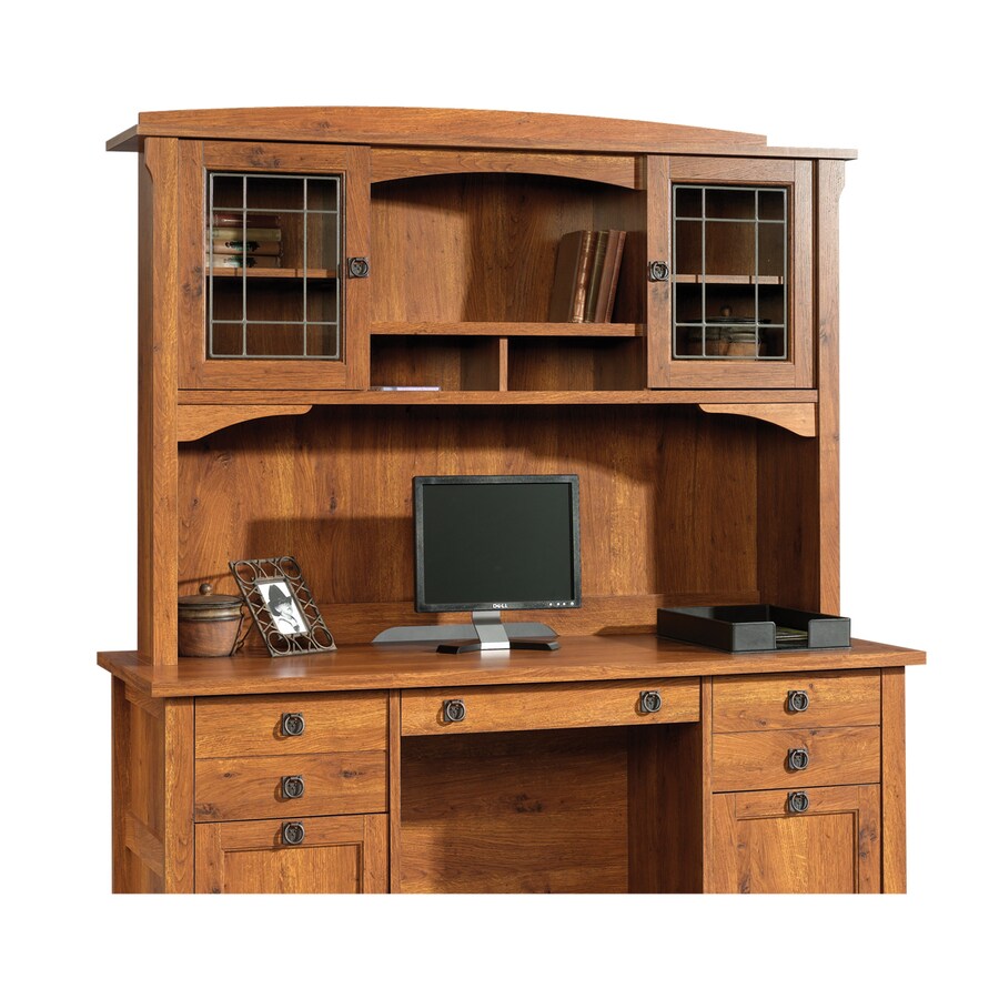 shaker desk with hutch