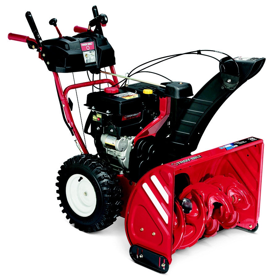 Troy Bilt Storm 2840 28 In Two Stage Self Propelled Gas Snow Blower In The Gas Snow Blowers Department At Lowes Com