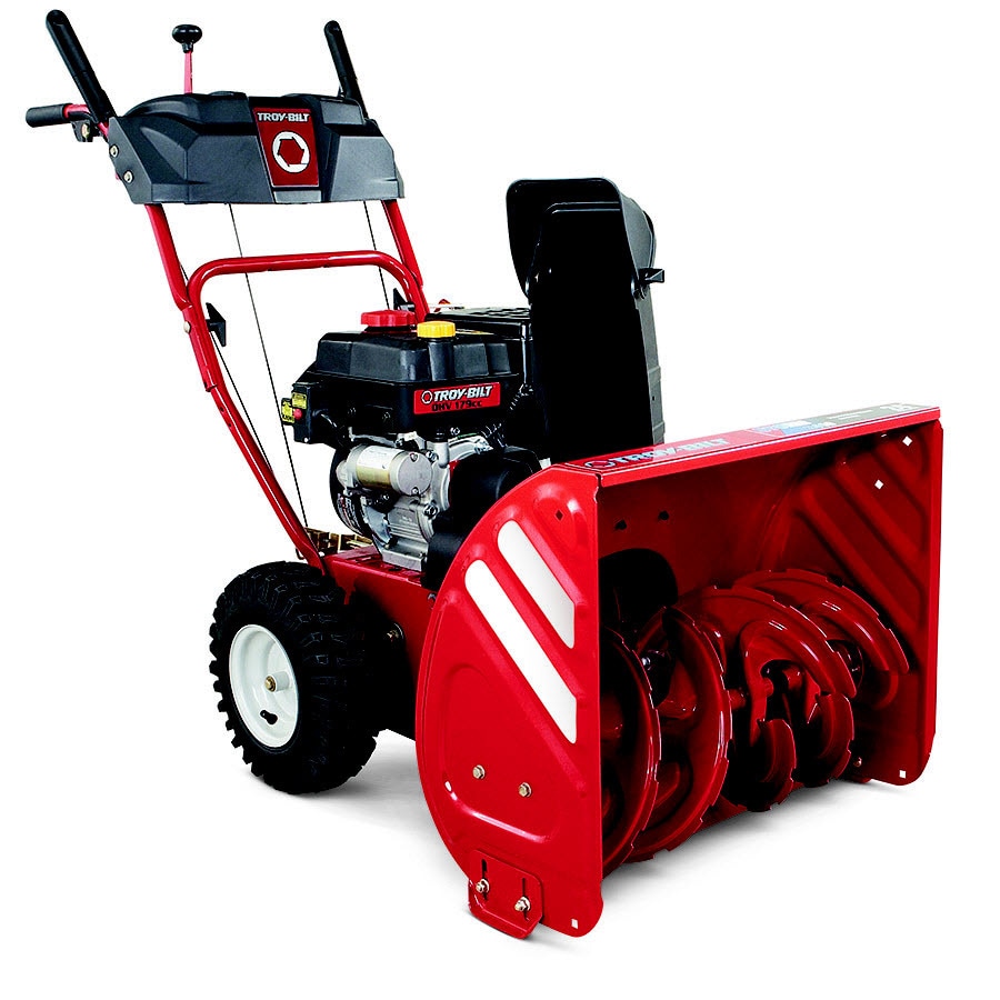 Shop Troy Bilt Storm 2410 179 Cc 24 In Two Stage Electric Start Gas Snow Blower At 6034