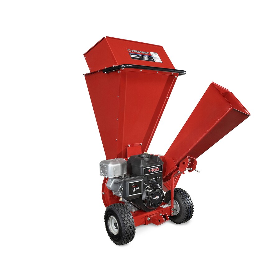 Troy Bilt 250 Cc Briggs And Stratton 3 In Chromium Gas Wood Chipper In