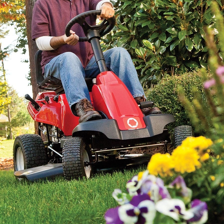 Shop Troy-Bilt TB30R 10.5-HP Manual/Gear 30-in Riding Lawn Mower ...