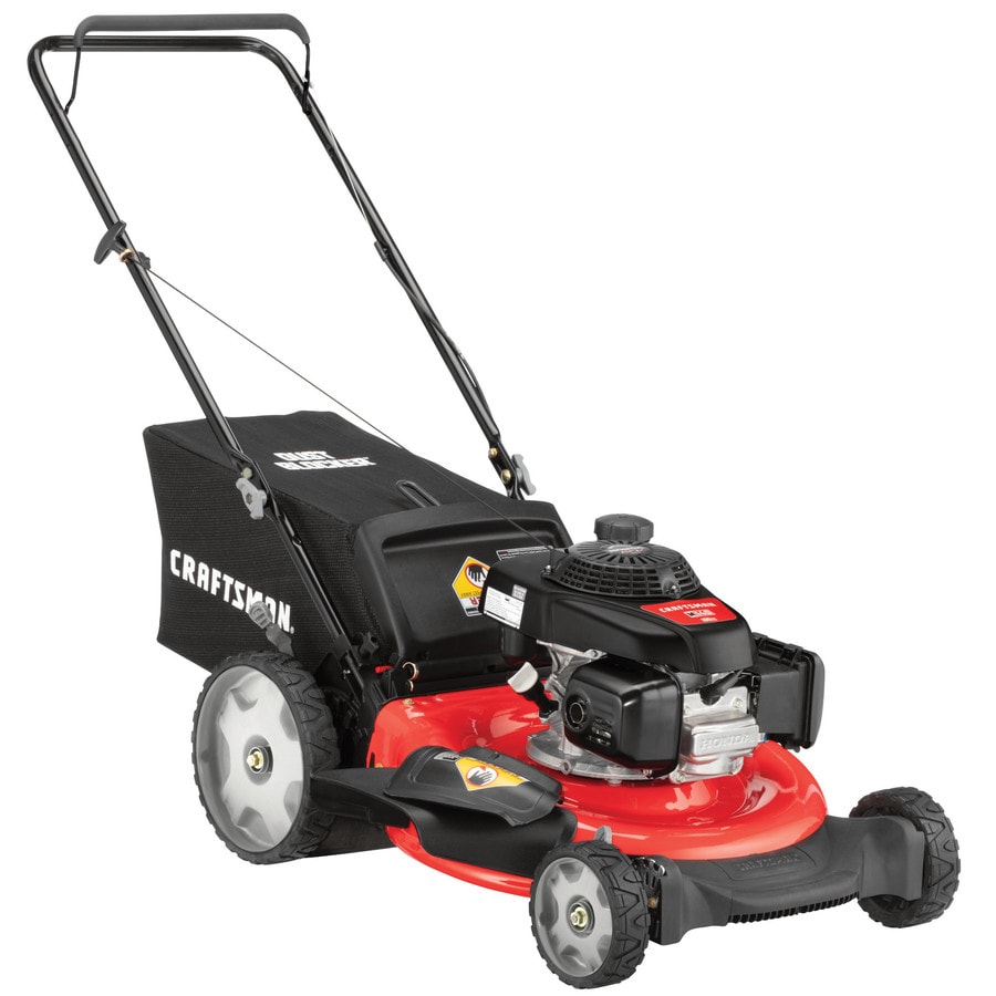 Craftsman Craftsman M140 160 Cc 21 In Gas Push Lawn Mower With Honda Engine In The Gas Push Lawn Mowers Department At Lowes Com