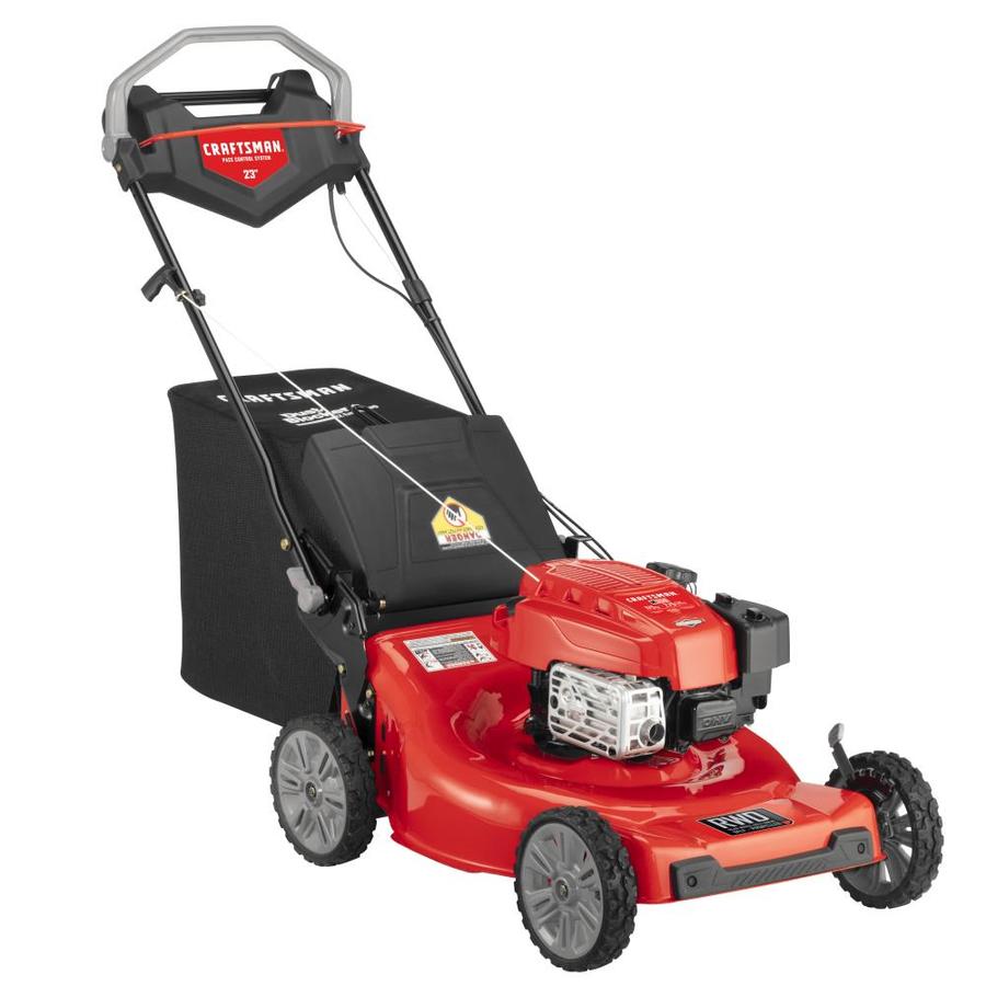 Craftsman M350 175 Cc 23 In Self Propelled Gas Push Lawn Mower With