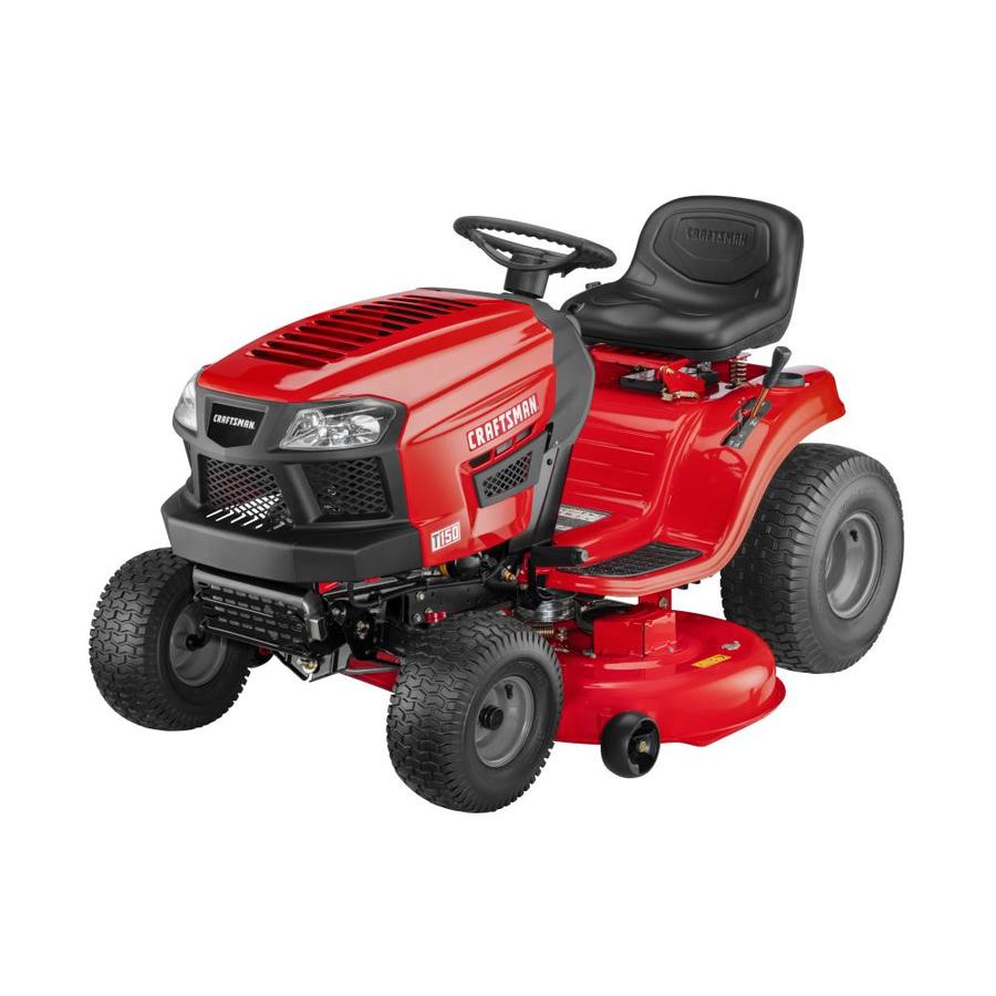 CRAFTSMAN T150 19-HP Hydrostatic 46-in Riding Lawn Mower with Mulching