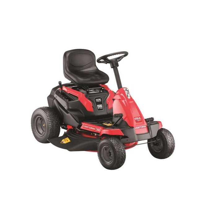 CRAFTSMAN E150 30-in Lithium Ion Electric Riding Lawn Mower Mulching