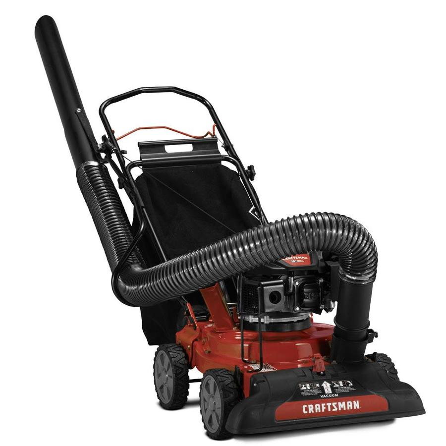 CRAFTSMAN 24in 159cc SelfPropelled CSV070 Lawn Vacuum in the Lawn